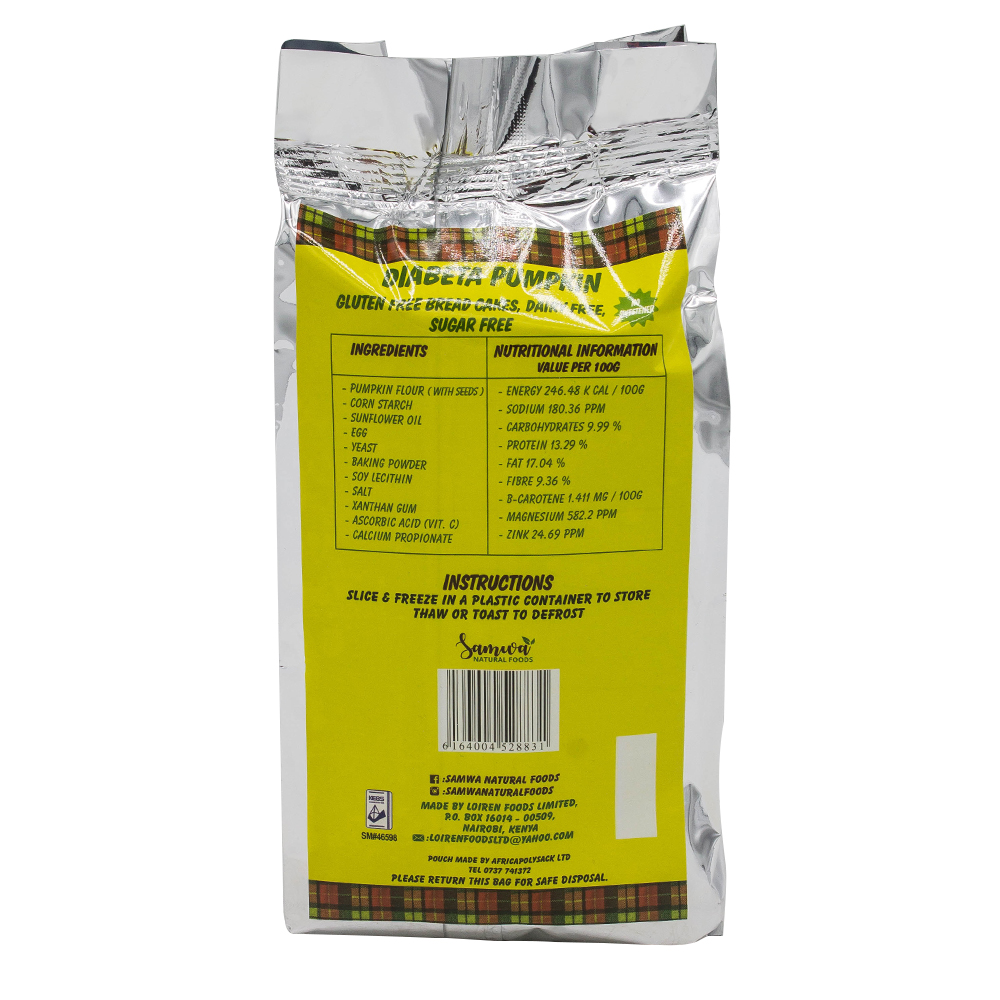 Diabeta Pumpkin Bread thumbnail 2